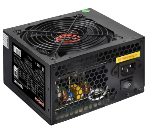 Блок питания Exegate EX282046RUS-OEM 650PPH-LT-OEM, 80+, ATX, black, APFC, 12cm, 24p, (4+4)p, 5xSATA, 3xIDE