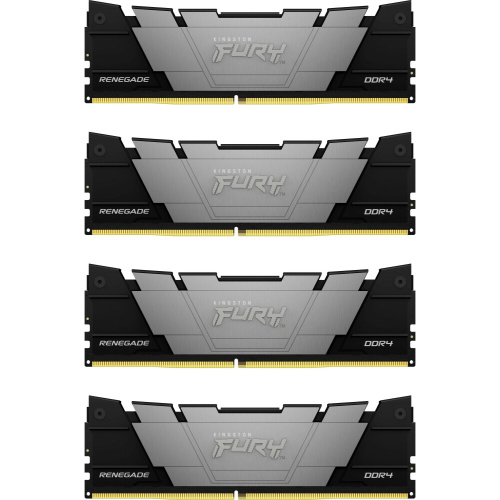 ОЗУ Kingston Fury Renegade Black KF432C16RB12K4/64 64GB3200MT/s DDR4 CL16DIMM (Kit of4)1Gx8