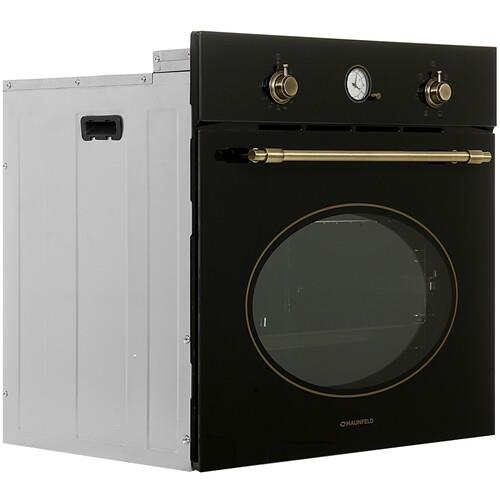 Электрический духовой шкаф MAUNFELD EOEFG.566RBG.RT черный