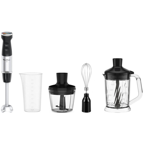 Блендер погружной Moulinex DD67L810 серебристый/черный