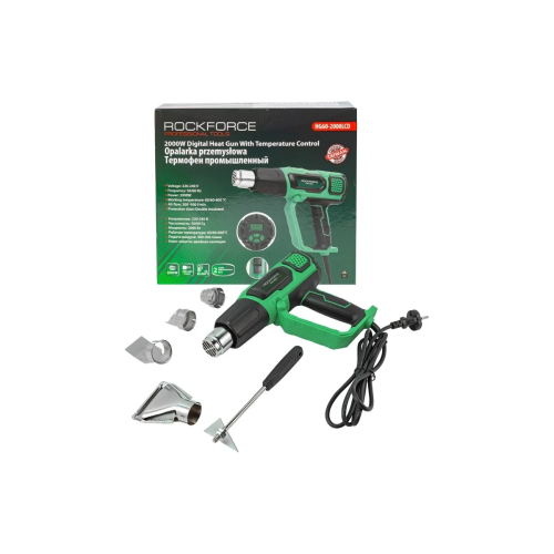 Фен промышленный Rockforce RF-HG60-2000LCD(52350)