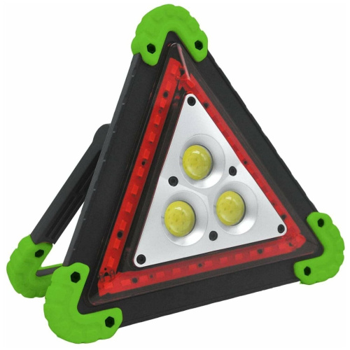 Фонарь автомобильный Gauss GFL802 зеленый/черный 15Вт лам. светодиод.