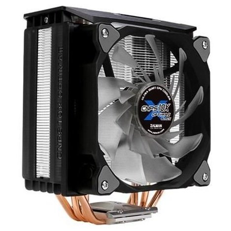 Кулер Zalman CNPS10X Optima II Black RGB Soc-AM4/1151/1200/2066 4-pin 17-27dB Al+Cu 180W 740gr LED Ret