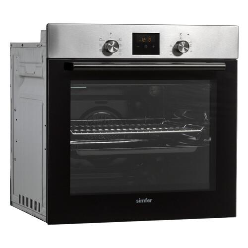 Электрический духовой шкаф Simfer B6EM56070 серебристый