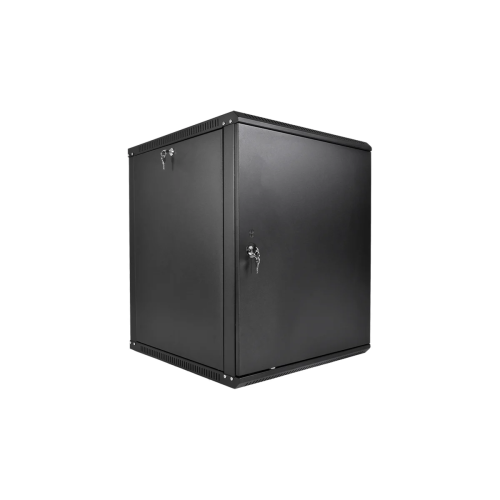 Шкаф коммутационный ЦМО ШРН-Эконом ШРН-Э-12.500.1-9005 настенный 12U 600x520мм черный