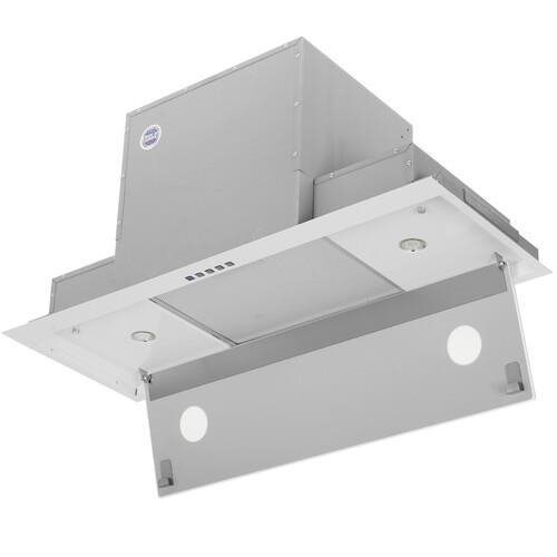 Вытяжка полновстраиваемая Akpo WK-10 Neva glass серебристый/белый