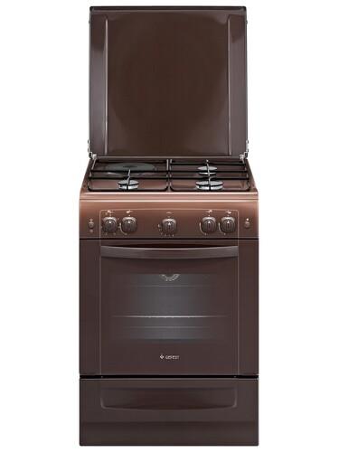 Комбинированная плита Gefest ПГЭ 6110-01 0001 коричневый