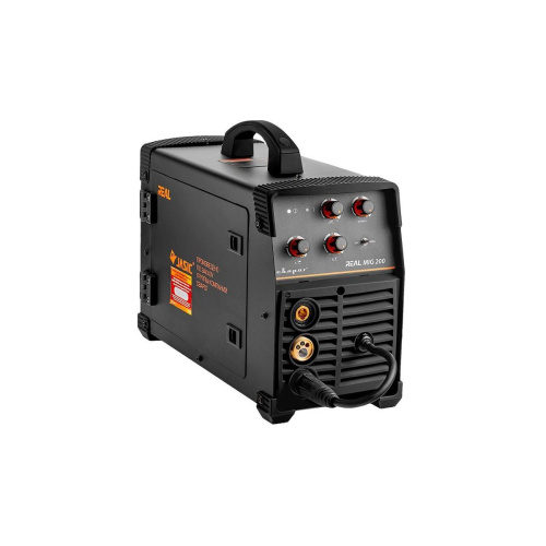 Сварочный аппарат Сварог MIG 200 Real (N24002N) Black (маска+краги) (95 883)