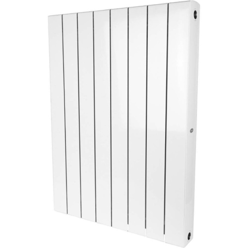 Биметаллический радиатор отопления Rifar Supremo 800 боковое подключение 12 секций белый RAL 9016