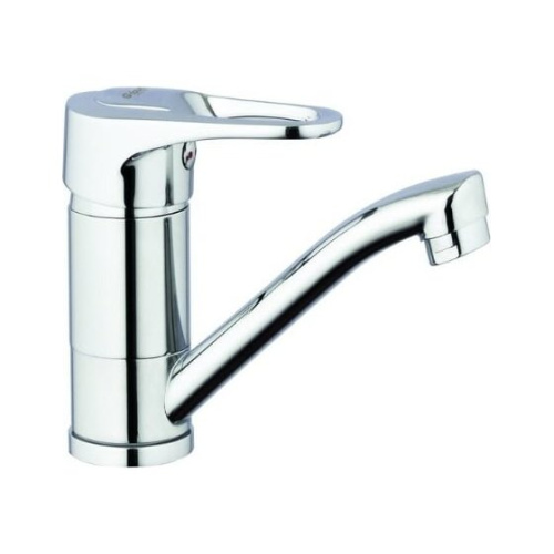 Смеситель для кухни G-lauf 4P4-B043 с плоским поворот изливом 360°