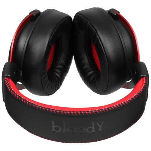 Беспроводные/проводные наушники A4Tech Bloody MR590 Sports красный