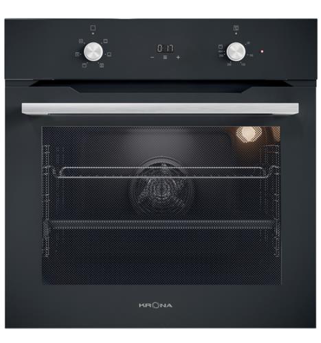 Электрический духовой шкаф KRONA TESORO 60 BL черный