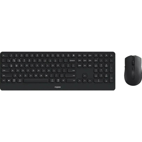 Комплект клавиатура и мышь RAPOO 9510M Multi-mode Wireless Keyboard & Mouse Combo Black