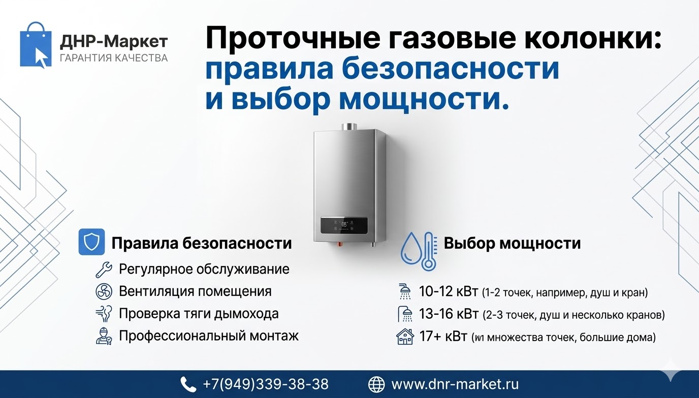 Проточные газовые колонки: правила безопасности и выбор мощности. Проточные газовые колонки: правила безопасности и выбор мощности.