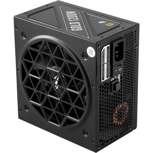 Блок питания 1STPLAYER NGDP Gold 1200W Black (HA-1200BA4) / ATX 3.1, PCle 5.1, APFC, 80 Plus Gold, LLC+DC-DC, 120mm fan, full modular