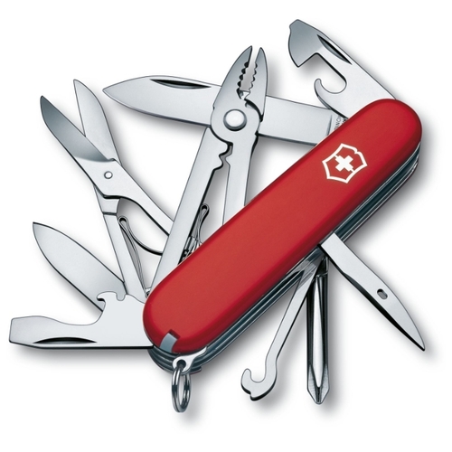 Нож перочинный Victorinox Deluxe Tinker (1.4723) 91мм 17функций красный карт.коробка