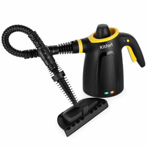 Пароочиститель KITFORT КТ-9170-3 черно-желтый