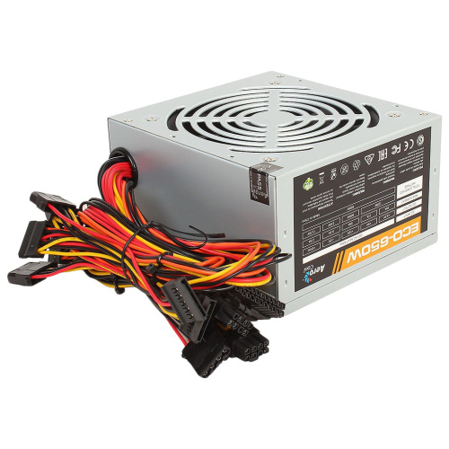 Блок питания Aerocool ECO-650W (ATX 2.3, 650W, 120mm fan) Box