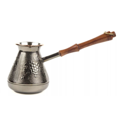 Турка медная Добрыня DO-5105-1 0,5л. "Виноград" x50