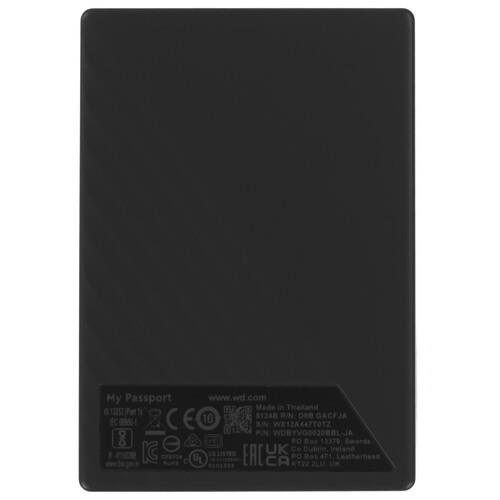 2 ТБ Внешний HDD WD My Passport [WDBYVG0020BBL-CESN]