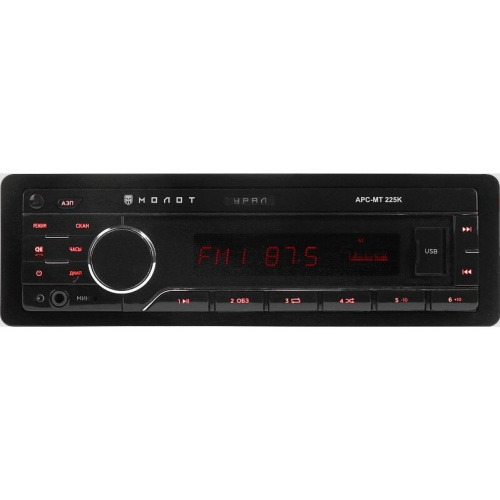 Автомагнитола Ural Молот АРС-МТ 225К
