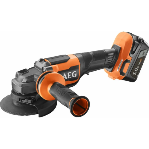 УШМ AEG BEWS18-125BLPX2-502C (4935480858) 18В 125мм (с АКБ 2 шт)