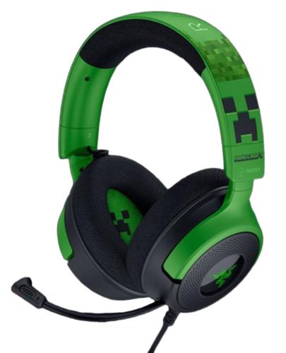 Проводные наушники Razer Kraken V4 X Minecraft Edition черный
