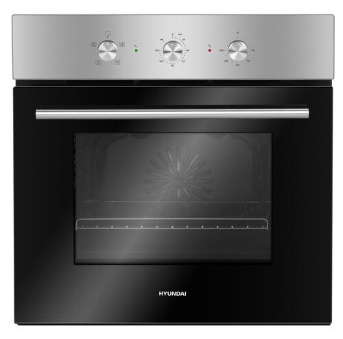 Электрический духовой шкаф Hyundai HEO 6632 IX серебристый