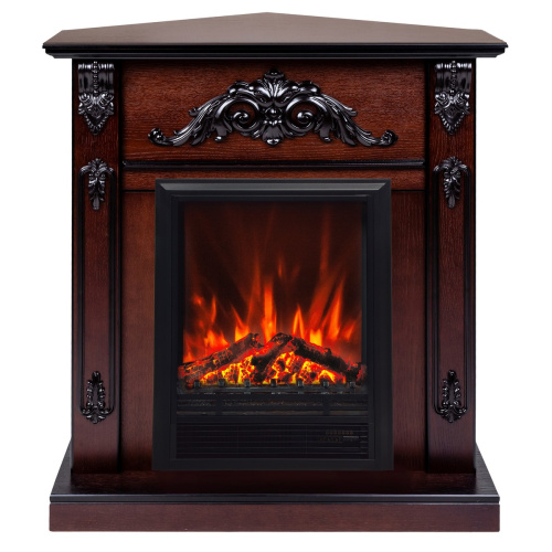 Электрокамин RealFlame Anita Corner AO античный дуб с очагом Eugene