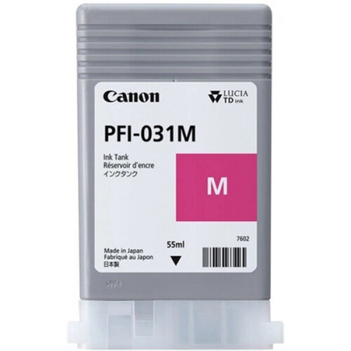 Картридж струйный Canon PFI-031M 6265C001AA пурпурный (55мл) для Canon imagePROGRAF TM-240, TM-340.