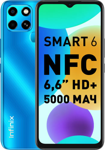 Смартфон Infinix Smart 6 2/32Gb Синий