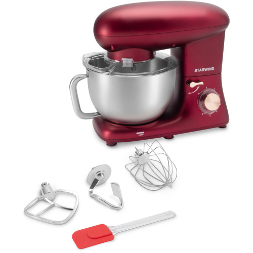 Миксер планетарный Starwind SPM7170 гранатовый