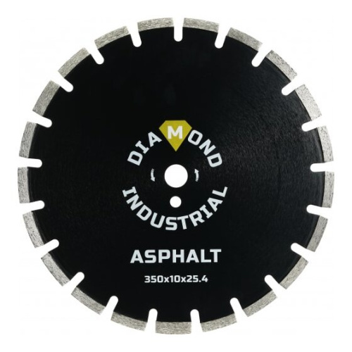 Диск алмазный сегментный по асфальту Diamond Industrial 35025,4 (DIDA350)