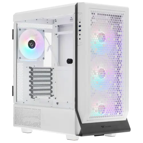 Корпус Thermaltake Ceres 500 TG ARGB белый (CA-1X5-00M6WN-00) без БП ATX 4x140mm 2xUSB3.0 1xUSB3.1 audio bott PSU