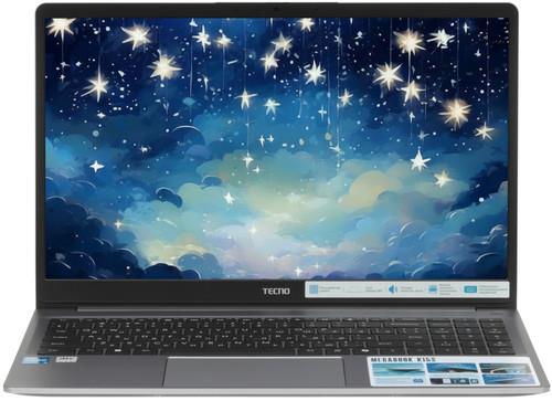 15.6" Ноутбук Tecno Megabook K15SRA серый