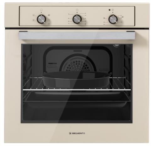 Электрический духовой шкаф Delvento V6ER16001 бежевый