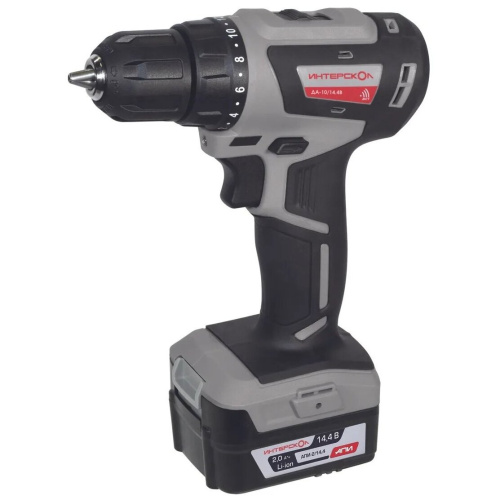Дрель-шуруповерт Интерскол ДА-10/14,4В 708.2.2.70