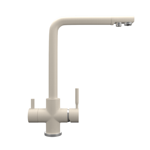 Кухонный смеситель MAUNFELD MFQT-16LBG светло-бежевый