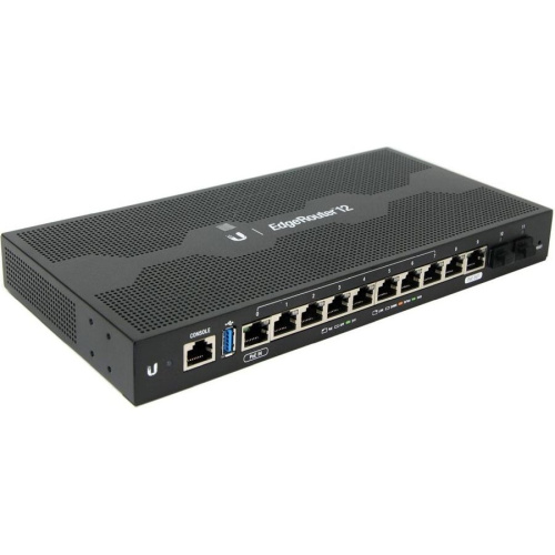 Роутер Ubiquiti ER-12-EU черный