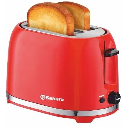 Тостер Sakura SA-7610R красный