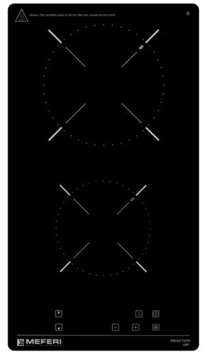Индукционная варочная поверхность Meferi MIH302BK LIGHT
