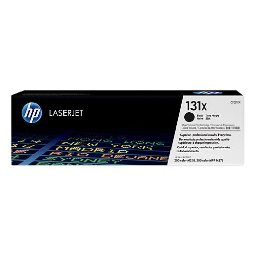 Картридж лазерный HP 131X CF210X черный (2500стр.) для HP LJ Pro 200MFP m276n/m276nw/m251n/m251nw