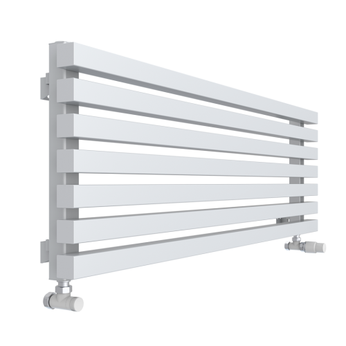 Стальной трубчатый радиатор КЗТО Quadrum 40 H 300-3 белый муар