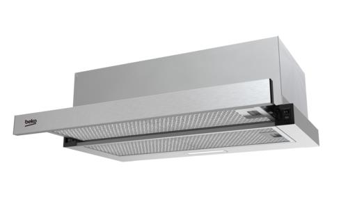Вытяжка телескопическая Beko BHNT613R4CX серебристый/серебристый