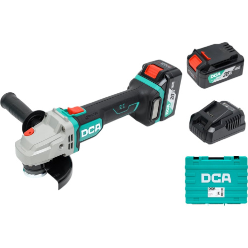 УШМ DCA ADSM06-115 (Type FK) 2АКБ+ЗУ