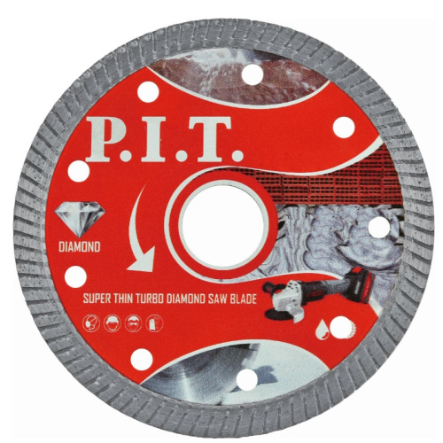 Диск алмазный P.I.T. ACTW03-T230A отрезной Turbo (сверхтонкий) 230x22,2x1,8 мм