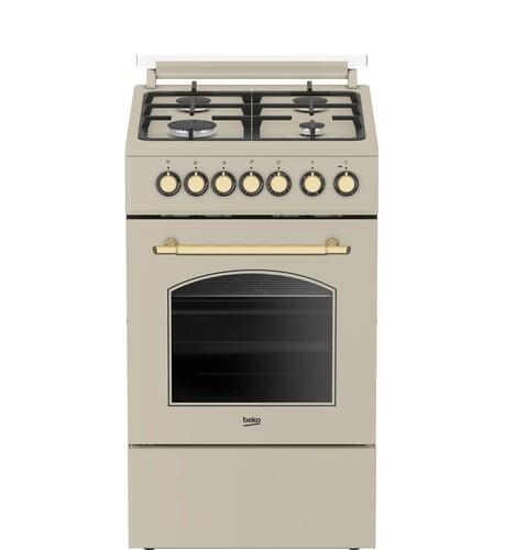 Комбинированная плита Beko FSE52135DCRS бежевый