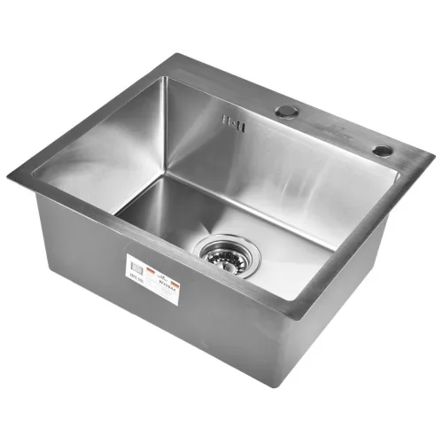 Кухонная мойка Wisent WS35044 Black с коландером, дозатором и сифоном