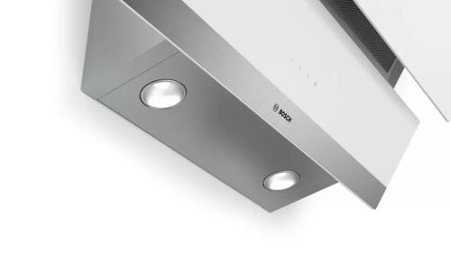 Вытяжка наклонная Bosch Serie 4 DWK065G20T белый/серебристый