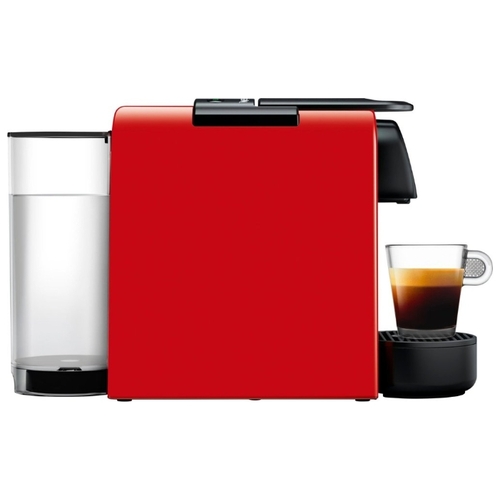 Кофемашина Delonghi Nespresso Essenza Mini Bundle En85.R Красный/Черный